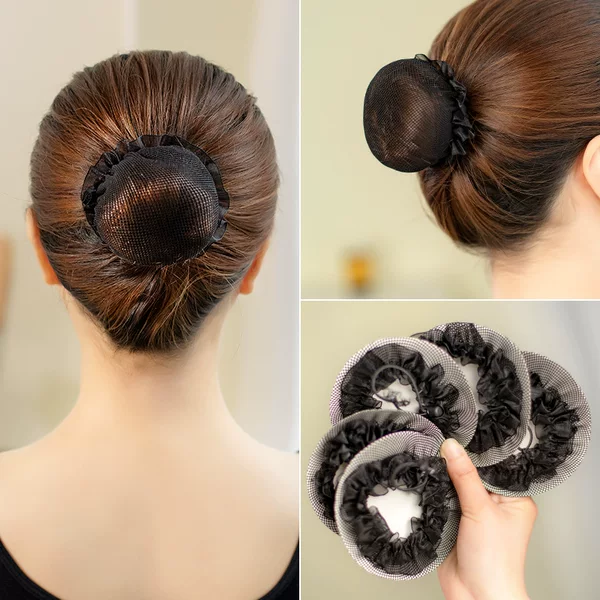 Dance Exam Hair Bun Net, Magic Hair Bun Tool for Girls, Invisible Hair Net, Little Girl Hair Tie, Hair Accessory