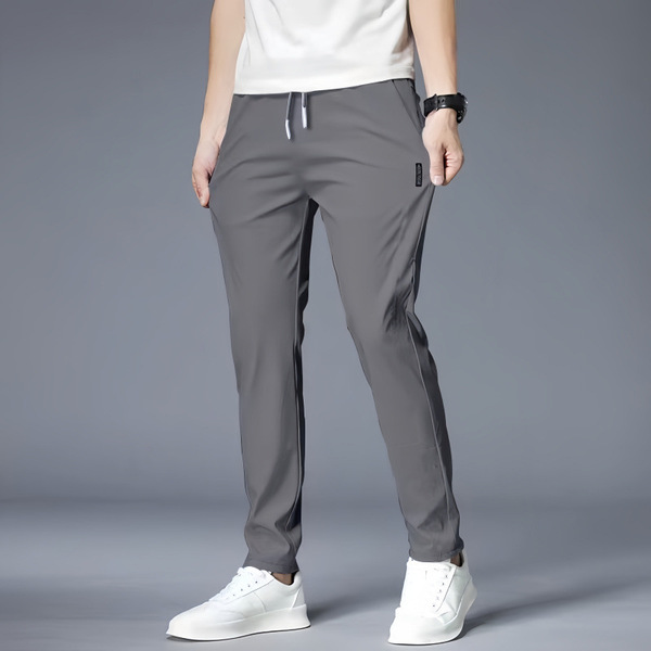 Men's silk thin elastic summer sports quick dry universal trend…