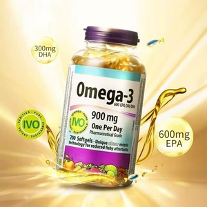 Рыбий жир высокой чистоты Omega3 для взрослых, глубоководный рыбий жир EPA OEM OEM трансграничный таможенный склад по индивидуальному заказу