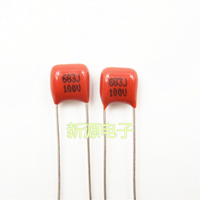 CBB电容 CL21 薄膜电容 63V 100V 683J 0.068UF 683 脚距5mm