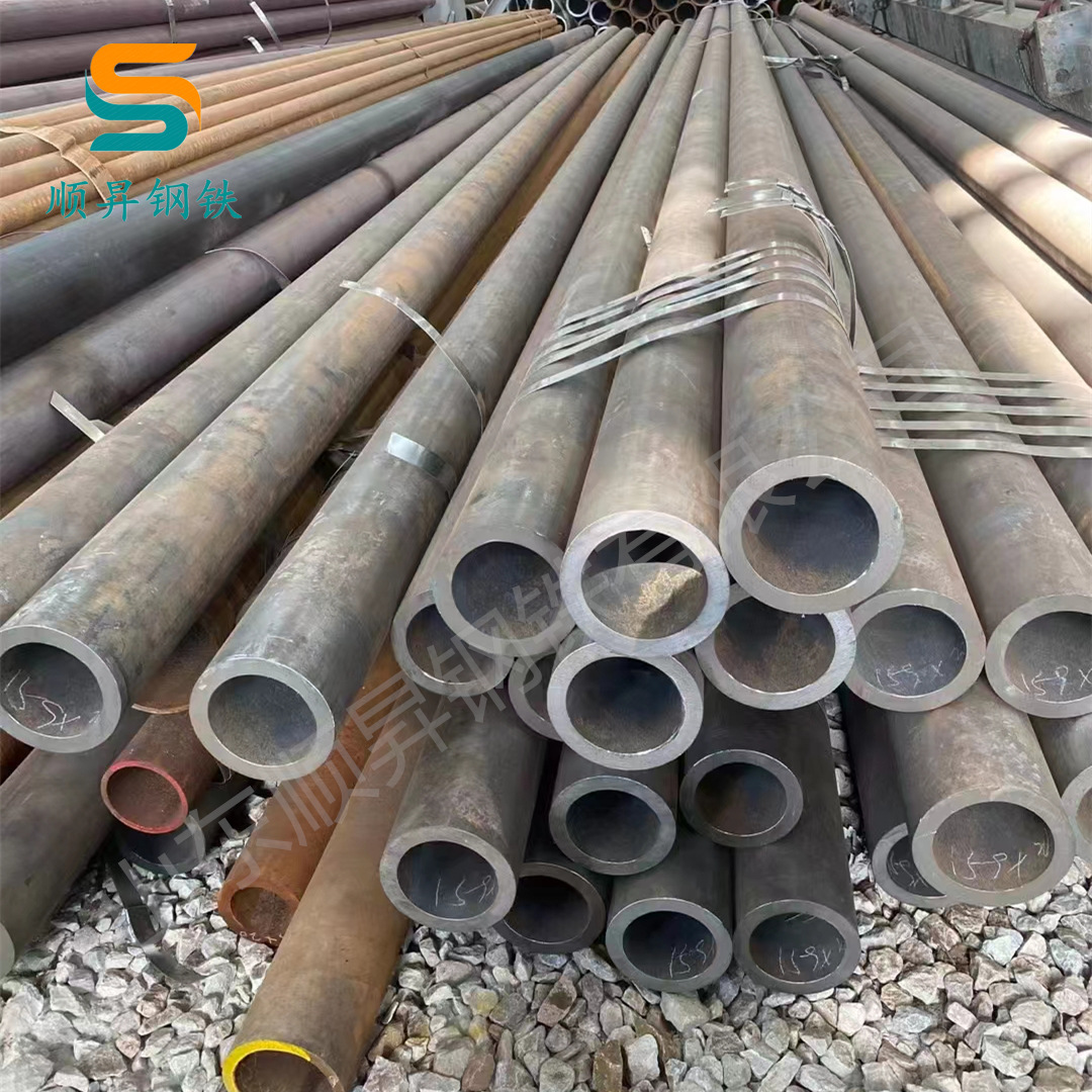 现货42CrMo无缝钢管中厚壁合金管45号机械加工制造钢管切割可调质