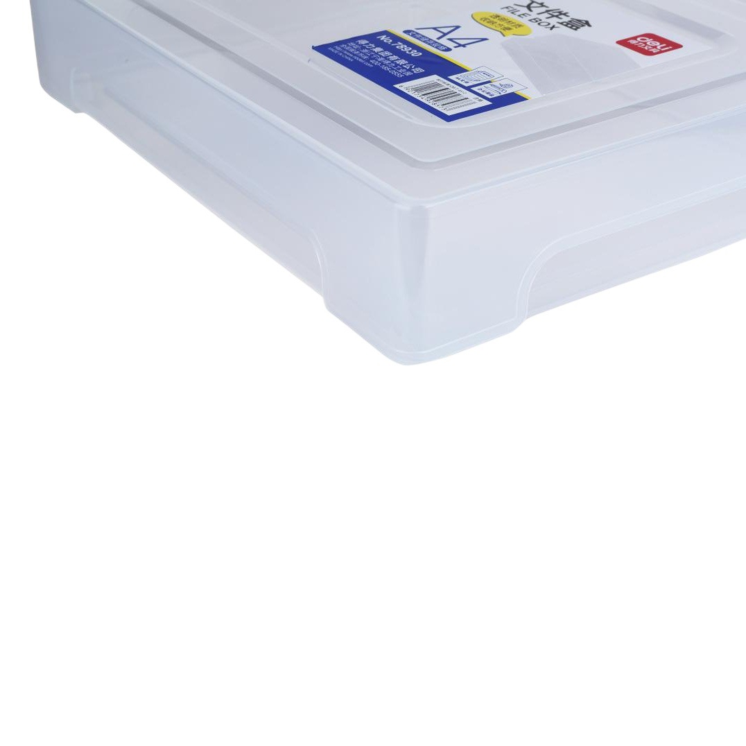 78930 caja de archivo A4 caja de plástico transparente CAJA DE INFORMACIÓN caja de almacenamiento suministros de oficina