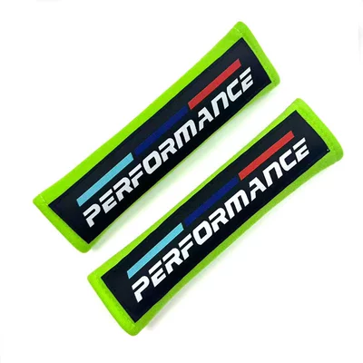 Seat belt shoulder pad | unlimited TRD Fujiwara MOMO - per-green