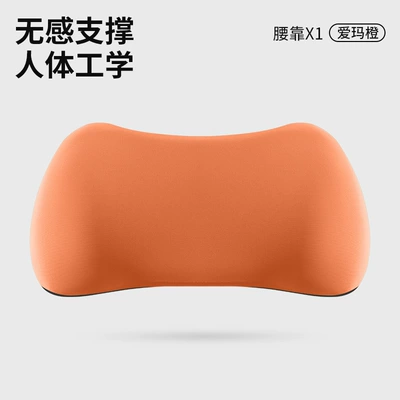 Comfortable Massage Memory Foam Set — Waist support - emma-orange-single-lumbar-support