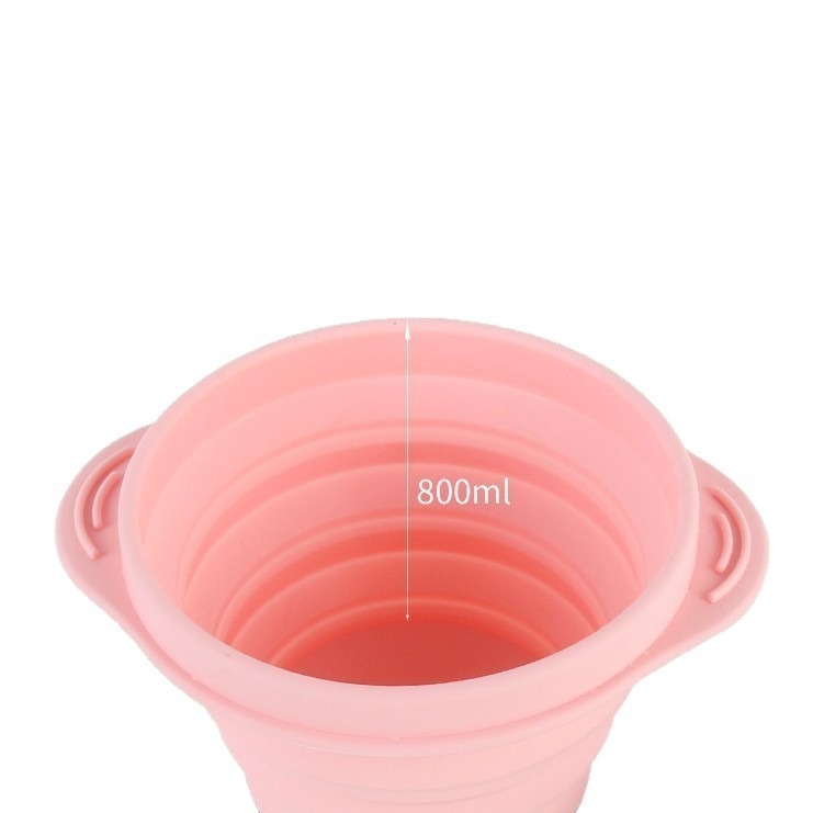 ♡ 食品グレードのシリコン製折りたたみボウル、旅行用伸縮式インスタントラーメンボウル、赤ちゃんや子供の旅行、アウトドアでの食事に最適、折りたたみ可能|undefined