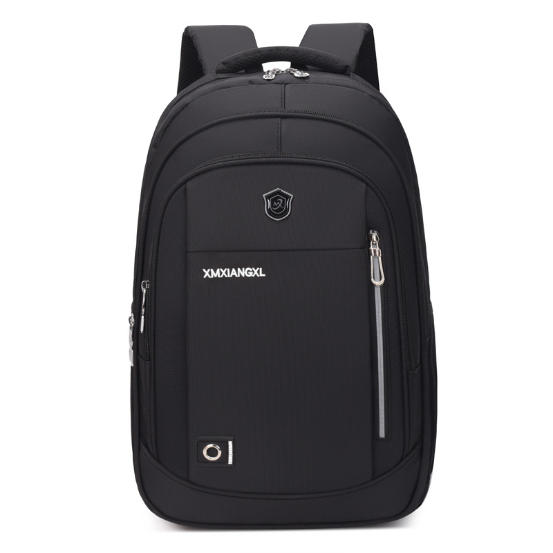 Mochila para computadora portátil de negocios para hombres, mochila de viaje de negocios de gran capacidad, mochila escolar simple y de moda para estudiantes de secundaria