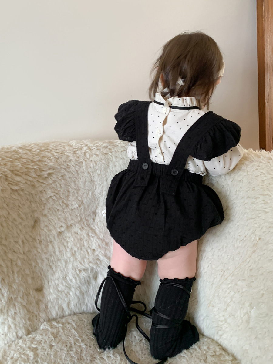 Despeje de almacenamiento, ropa infantil de pera, cinturón para bebés, bolsas de abrigo, ropa para bebés de primavera 2025, ropa para niños de escalada, ropa para bebés