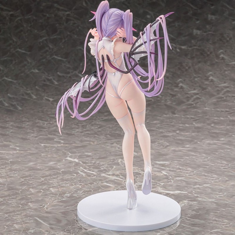 新しい高品質かわいいピンク美少女イブ小悪魔フィギュアモデルシャーシ装飾品デスクトップアニメ MMW|undefined