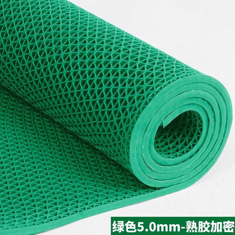 床マット浴室滑り止めマットキッチントイレ屋外商用pvc透かし彫り防水防油カーペット玄関マットプラスチック|undefined