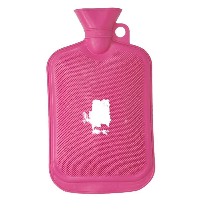 Lexuerer goma bolsa de agua caliente inyección de agua hogar a prueba de explosiones gran capacidad de riego compresa caliente anticuado bolsa de agua caliente con orejas al por mayor