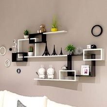 客厅置物架墙上隔板餐厅卧室电视背景墙壁免打孔壁挂收纳墙面装饰