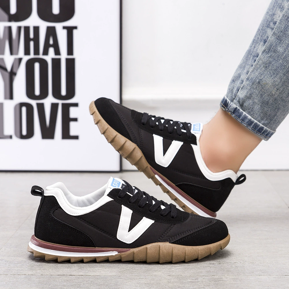 Ретро арганд обувь мужской 2024 тренд дикая ткань дышащая низкая банда повседневная обувь мягкая подошва легкая спортивная бег