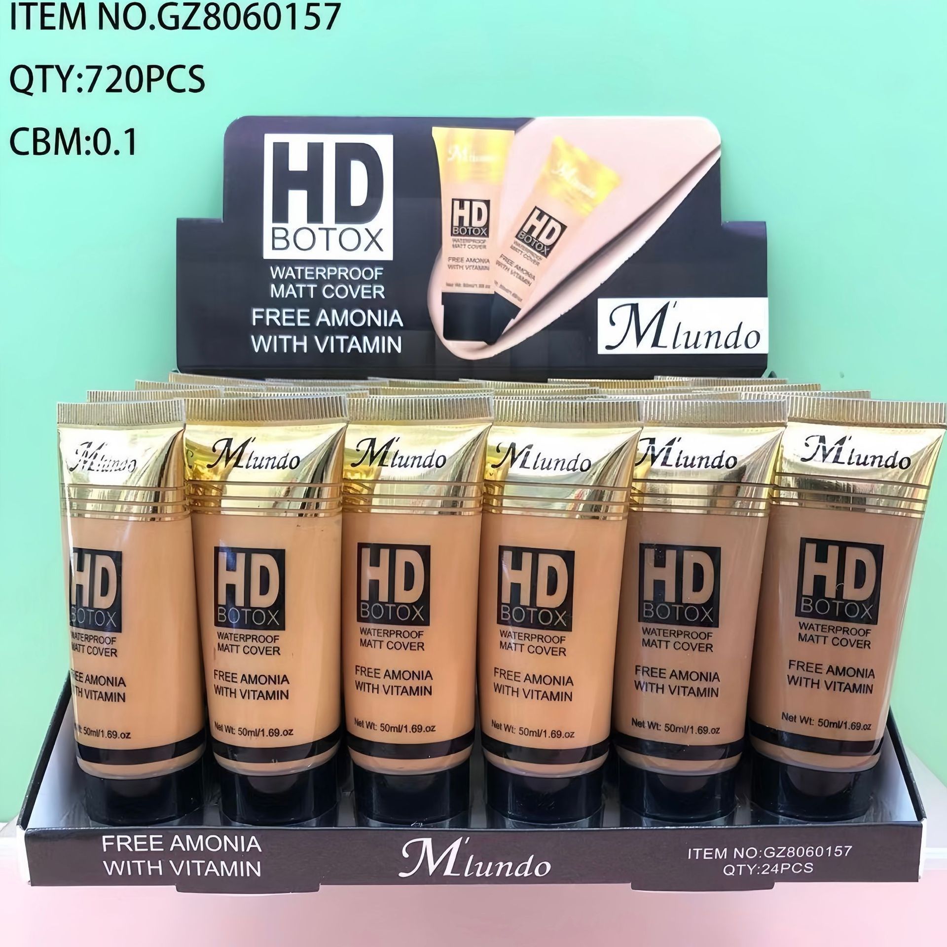 Mlundo corrector impermeable y a prueba de sudor, base líquida para modificar la sombra de las lágrimas, maquillaje tridimensional de larga duración, sin quitar el maquillaje