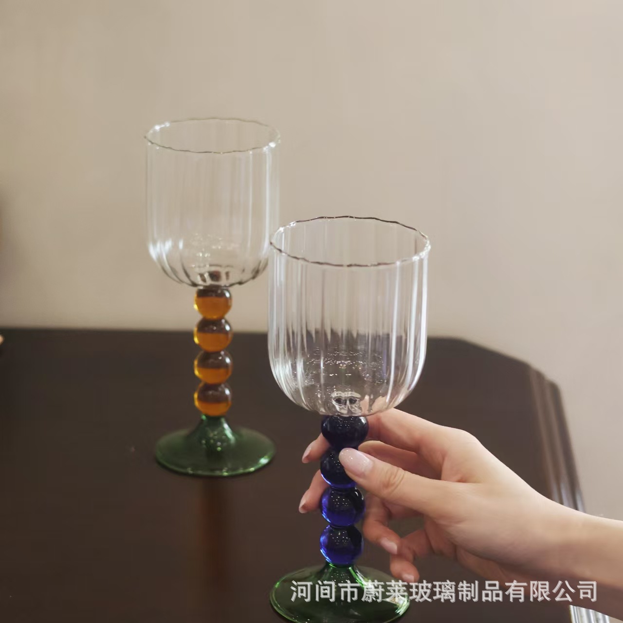 수출 창조적 인 대조적 인 레드 와인 잔 수제 유리 컵 커피 컵 칵테일 와인 컵 샴페인 컵