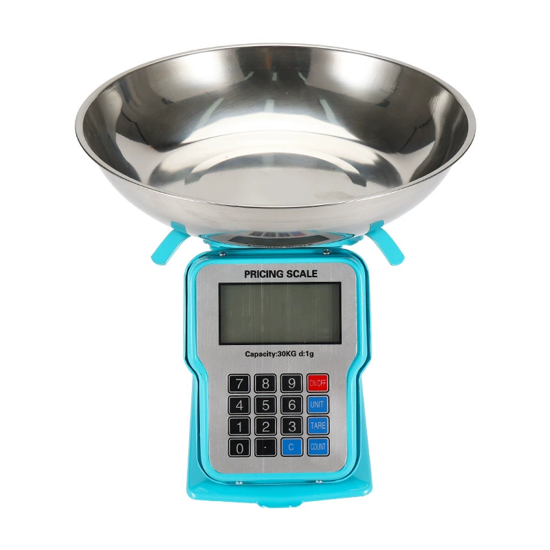 Кухонные цифровые весы производителя 30 кг с функцией определения цены, лоток, точные весы для определения цены, цифровые весы для определения цены