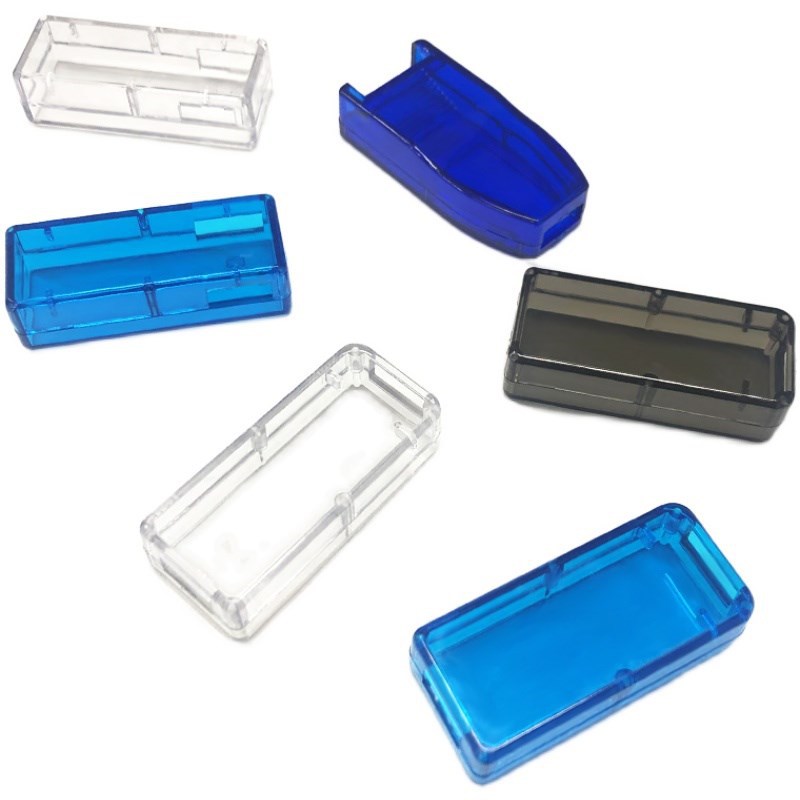 USB转RS232 485转换器外壳 USB电压电流表 隔离器TTL串口模块外壳