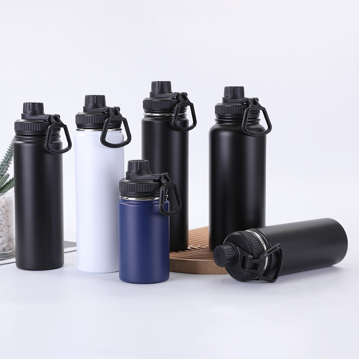 Europa y los Estados Unidos transfronterizos vacío acero inoxidable hervidor espacial de gran capacidad portátil al aire libre hervidor de agua de montaña hervidor de aislamiento