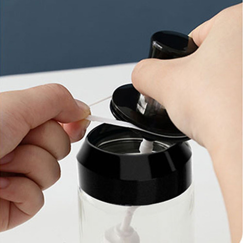 Glass seasoning jar seasoning oil bottle kitchen moisture-proof seasoning jar salt jar with spoon glass sauce bottle honey jar