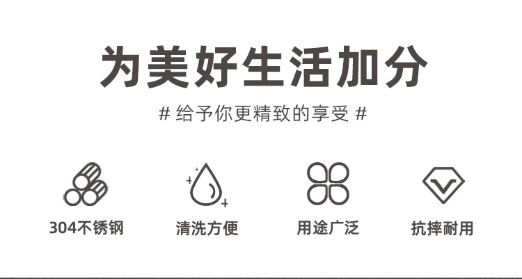 304不锈钢木盖咖啡豆保存罐 厨房茶叶香料五谷杂粮密封罐储物罐详情2