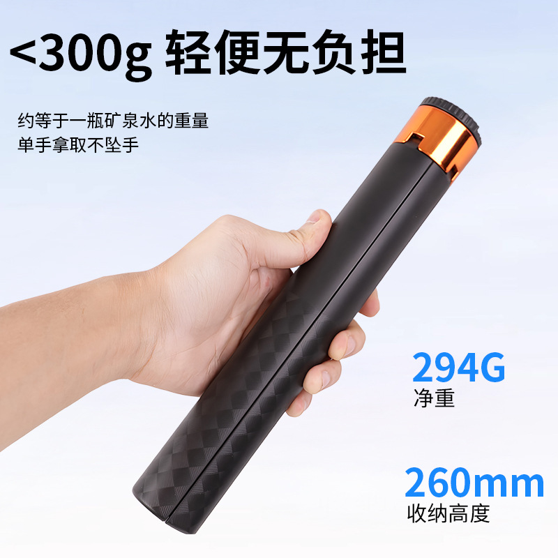 Tripode de piso Tripode portátil Stand de cámara Desktop en vivo Tripode portátil Tripode