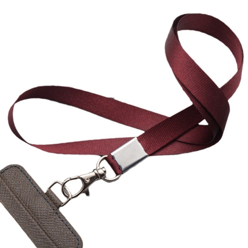 Youhe6742 tarjeta de trabajo cubierta de cuerda de acero inoxidable gruesa hebilla de cuerda de langosta impresión de tarjeta de trabajo de 1.5 ancho