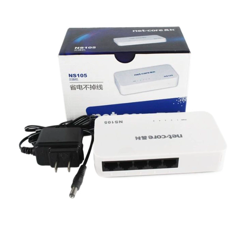 Netcore Leecco NS305C Гигабитный коммутатор NS318 Мониторинг сети 5-8-16-24-netis