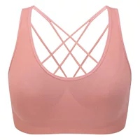 Сексуальный спортивный бюстгальтер Cross Beauty Back, дышащий Быстросохнущий, ударопрочный спортивный бюстгальтер для йоги и фитнеса, европейский и американский бюстгальтер больших размеров