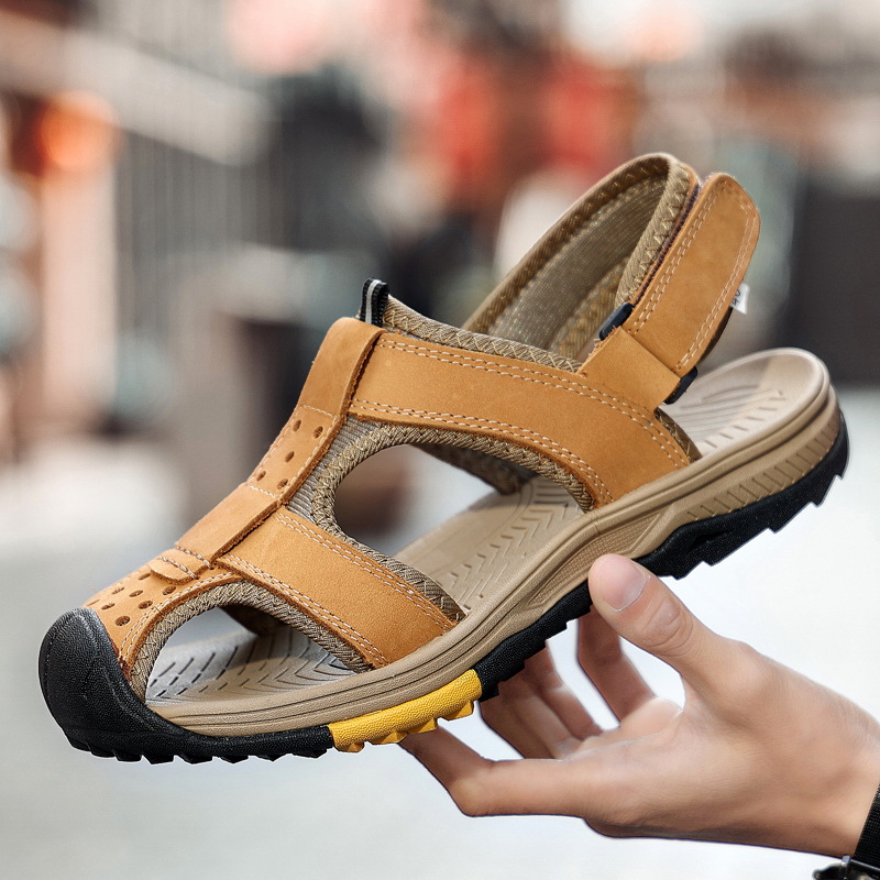 (Mới) Mã A1043 Giá 620K: Giày Dép Sandal Nam Tunenz Big Size Ngoại Cỡ Giày Dép Nam Chất Liệu Da Bò G02 Sản Phẩm Mới, (Miễn Phí Vận Chuyển Toàn Quốc).