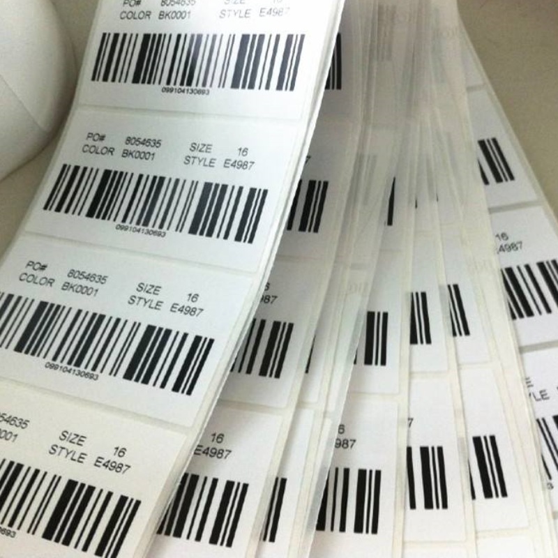 A级条形码不干胶贴纸  产品条形码标签 出口流水号外箱标 标签