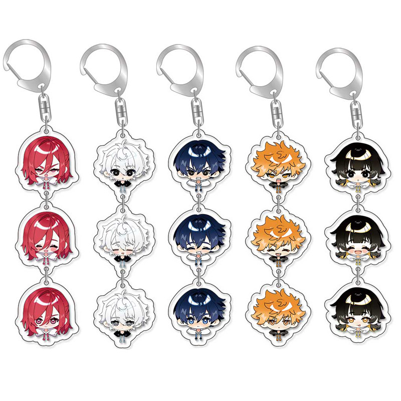 Blue Prison Acrylic Keychain Blue Lock Bee Le Hui Jie Shi One Pendant Fu Cheng Shilang Pendant Three-Piece Set Blue Prison Acrylic Keychain Blue Lock Bee Le Hui Jie Shi One Pendant Fu Cheng Shilang Pendant Three-Piece Set