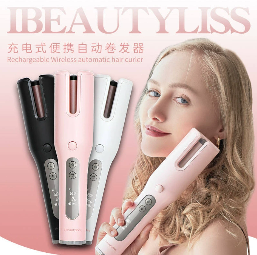 Lazy curl stick mini students, handsome automatic USB charging curling rod