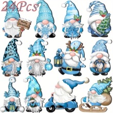 O 18421 Wooden Christmas Gnome Ornaments ʥ��С���˹Ҽ�