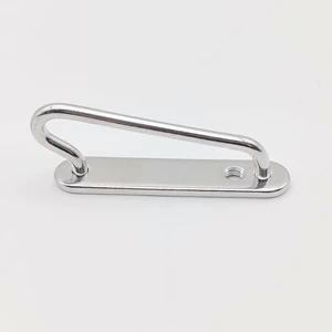 SS316 Diving Back Back Fly Back Plate Plate Quick Recated Bugle Accessories Diving