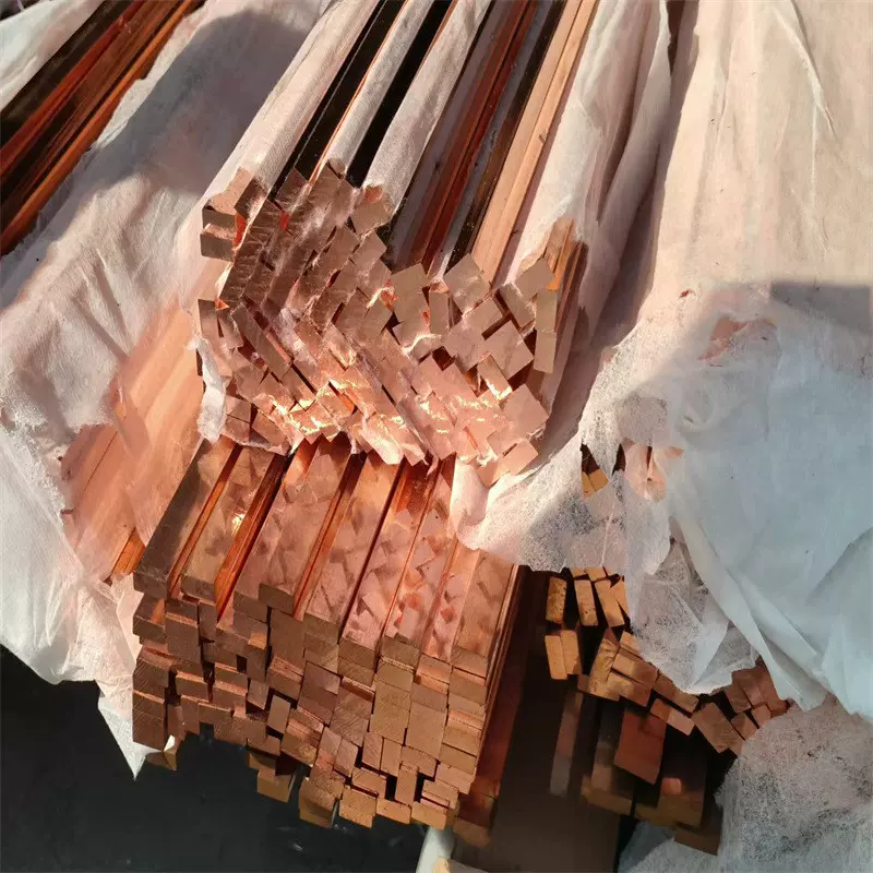 厂家直销各种异型紫铜排装饰铜条可来图设计量大优惠接地汇流母排