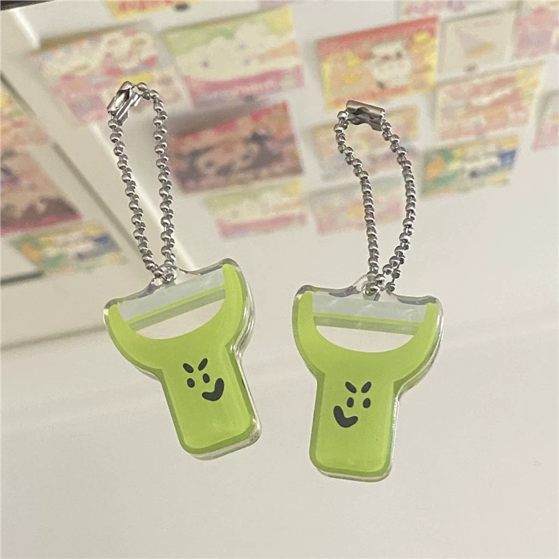 【Коллекция на 1496 человек】Подвеска в стиле «Рыболовный друг» для чистки картофеля, креативный милый акриловый брелок с рисунком из мультфильма