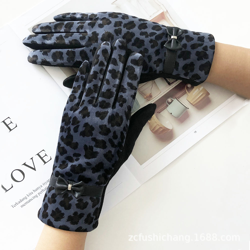 跨境冬季保暖女士手套|时尚触屏骑行|工厂批发定制