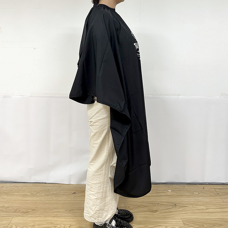 メーカー春アッパー黒大人エプロンファッションホット染めエプロンプリント理髪エプロンノンスティックヘアカット用品|undefined