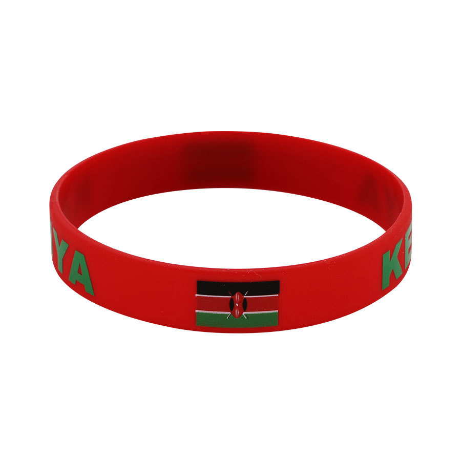 Bandera de silicona Bracelet Copa del Mundo Bracelet Bandera de silicona Bracelet Copa del Mundo Bracelet Bandera de silicona Bracelet Mundo