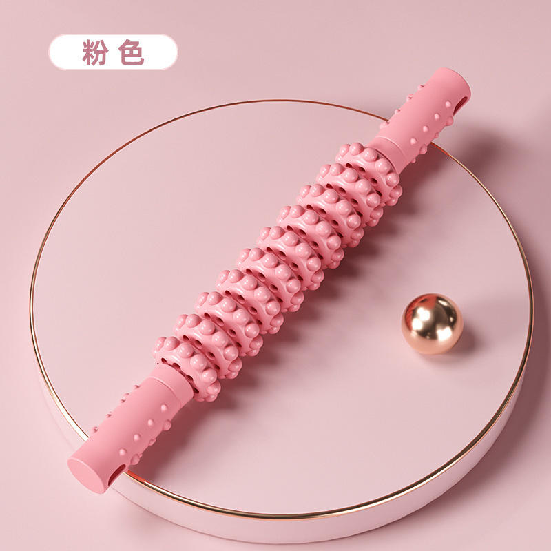 ホットセール ローラー狼牙棒 十輪バイオニックタッチ 可動式で体を包み込むマッサージ リラックス 腕力トレーニング 二役ストレッチ|undefined