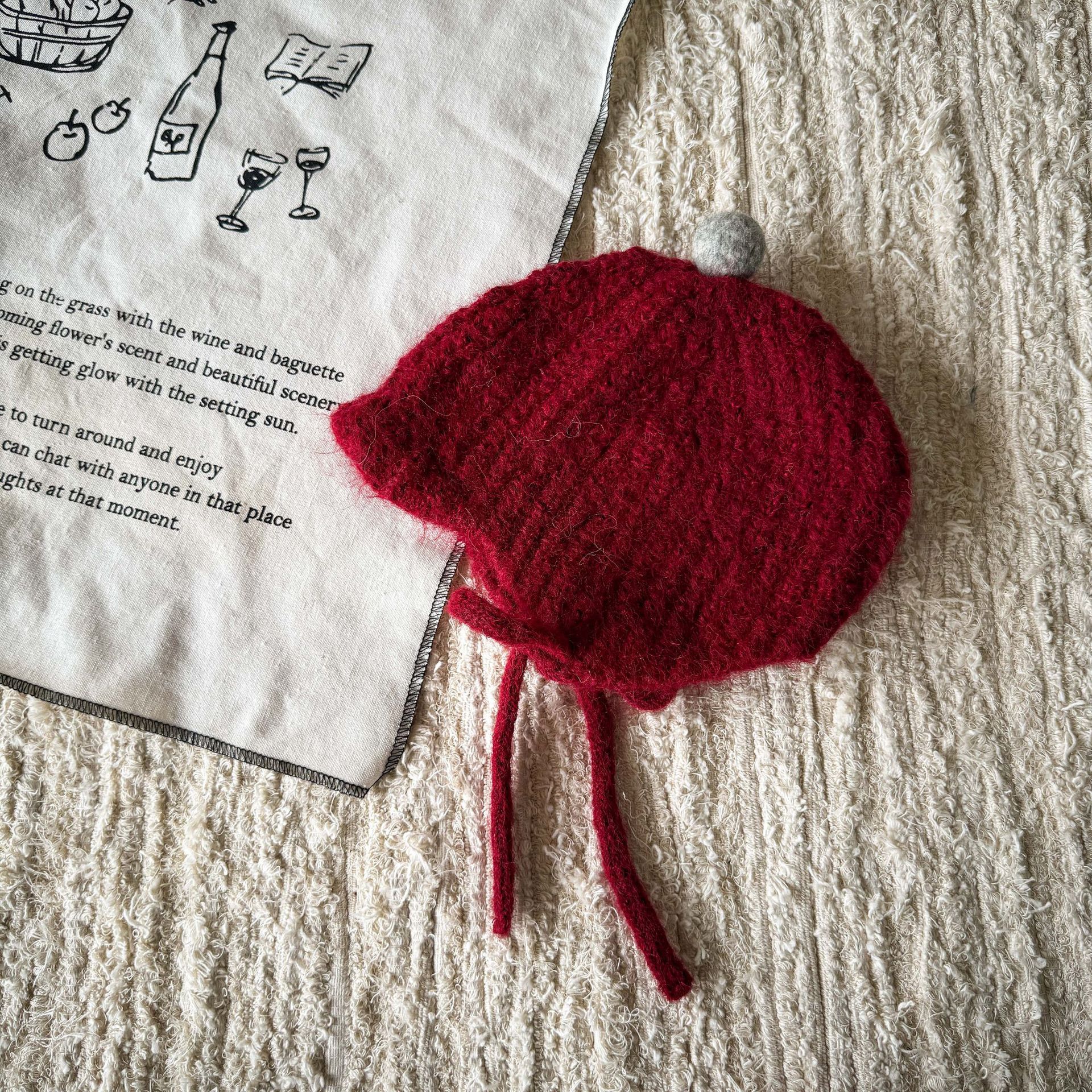Sugar Pear ropa infantil sombrero de invierno a prueba de viento caliente gorras de oído para niños gorras de punto lindas gorras de lana para hombres y mujeres