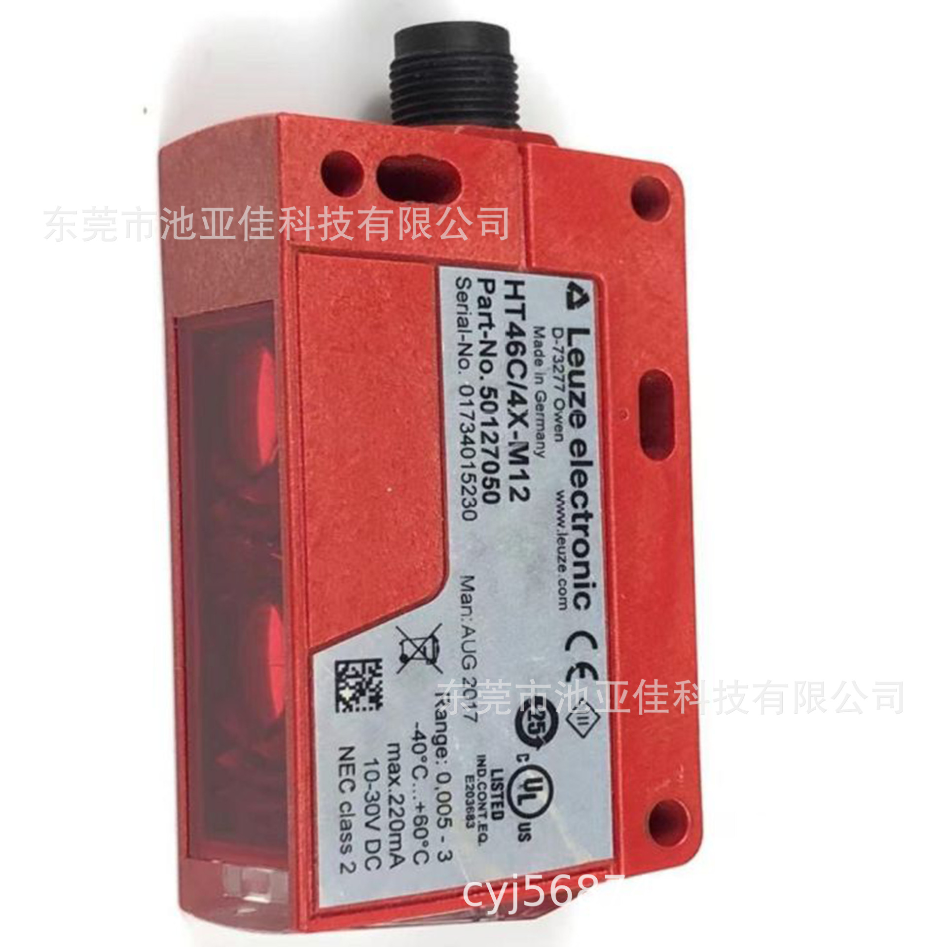 劳易测光电传感器 HT46C/4X-M12 议价出售