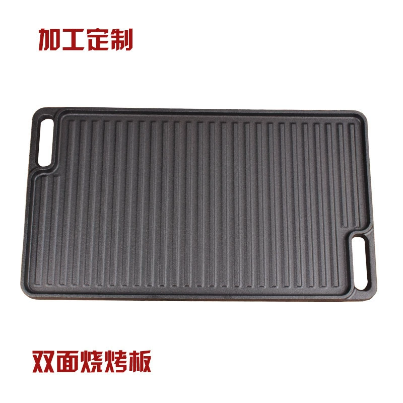 Индивидуальная обработка/чугунная Сковорода/сковорода для выпечки/сковорода для барбекю/гриль/жаркая Сковорода/процесс