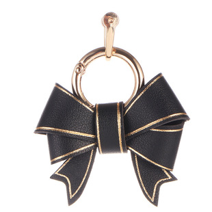 Cute Bow Couple Keychain, Decorative Pu Leather Keychain, High Quality Bag Pendant, Clothing Accessories