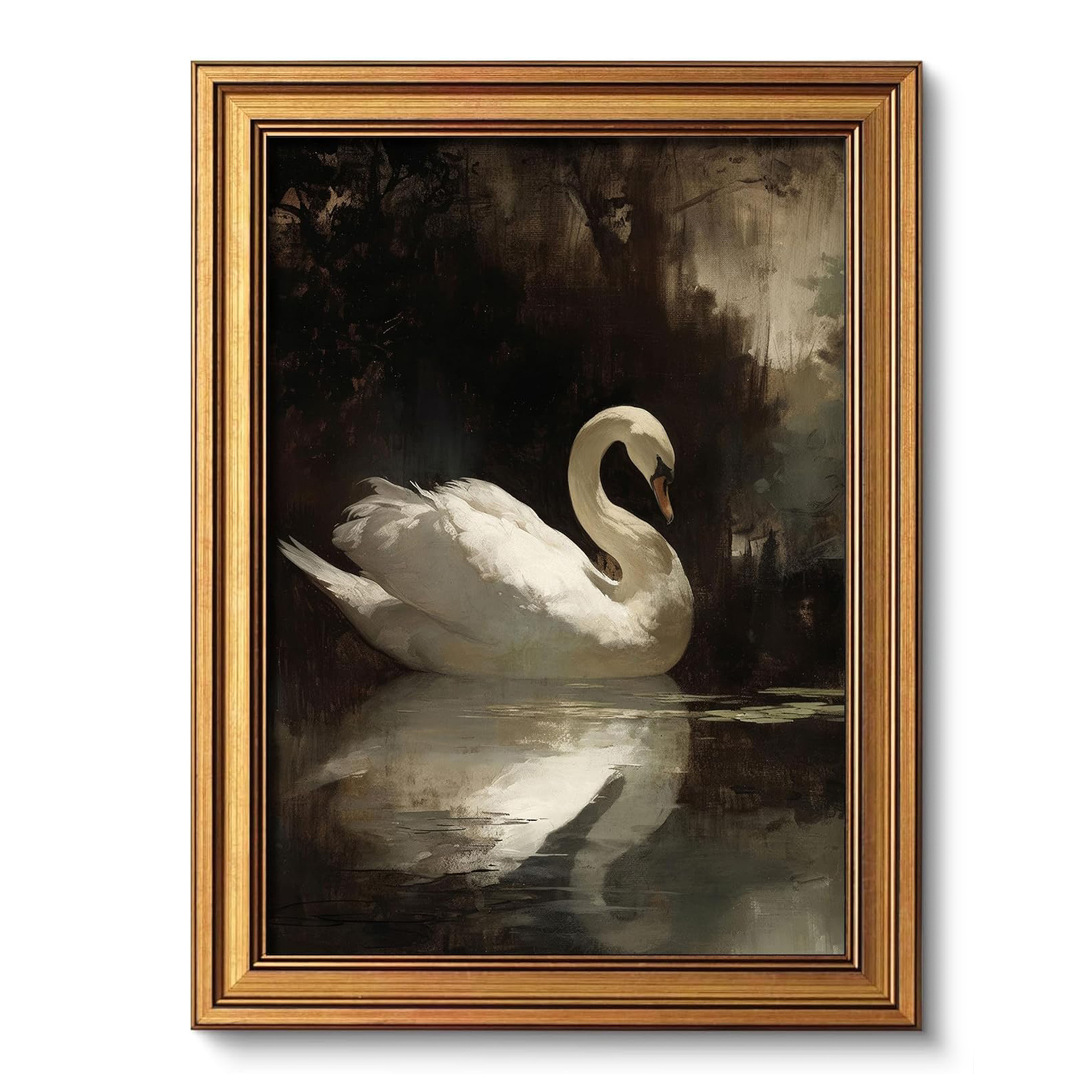 Transfronterizos clásicos enmarcados pinturas colgadas pinturas decorativas de pared de oficinas de alojamiento residencial pinturas de borde dorado estilo retro europeo image 52