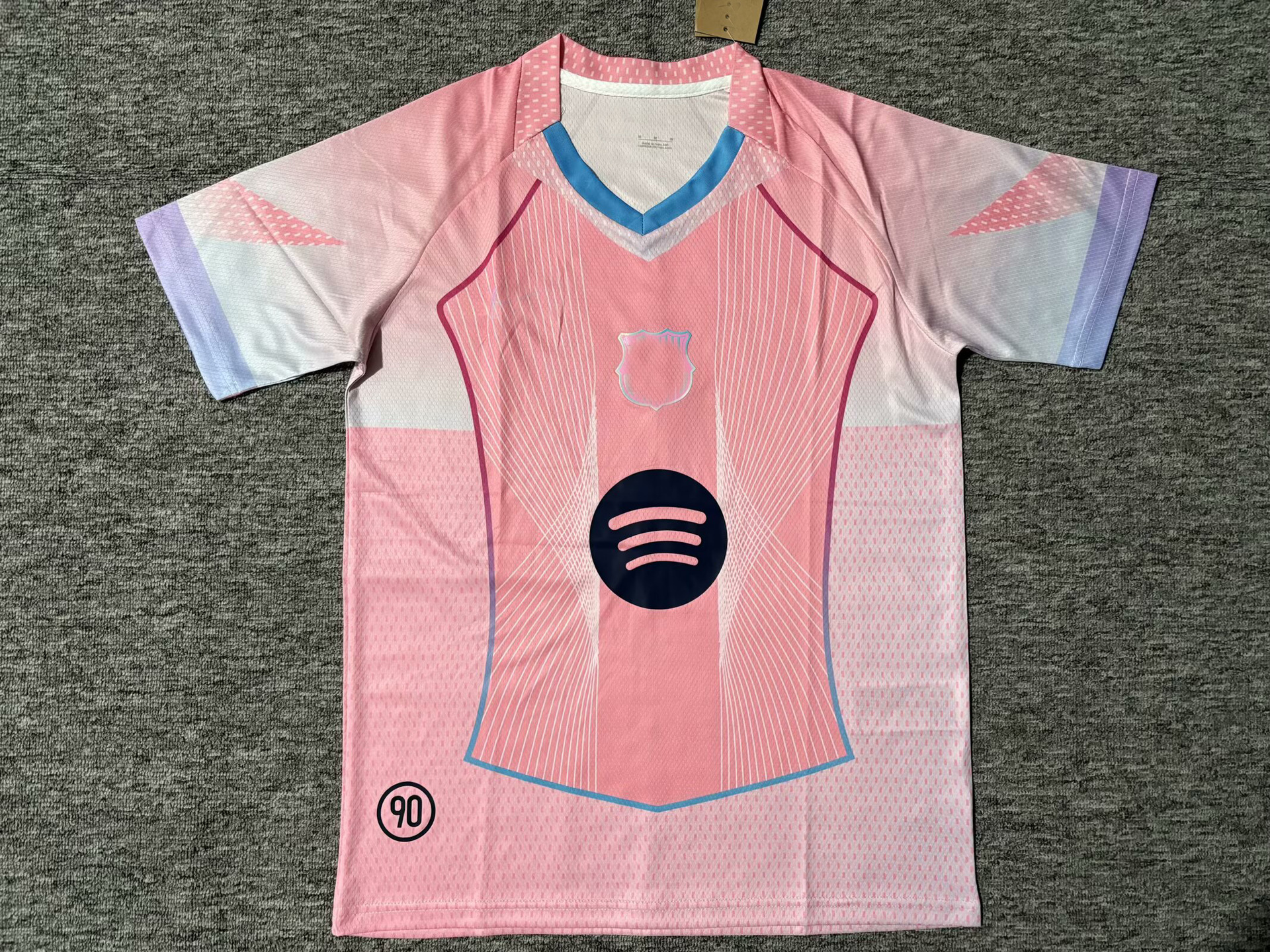 Camisetas de fútbol del Barcelona temporada 2526 para aficionados, número 10 Yamalet, número 11 Raffini, número 8 Pedri