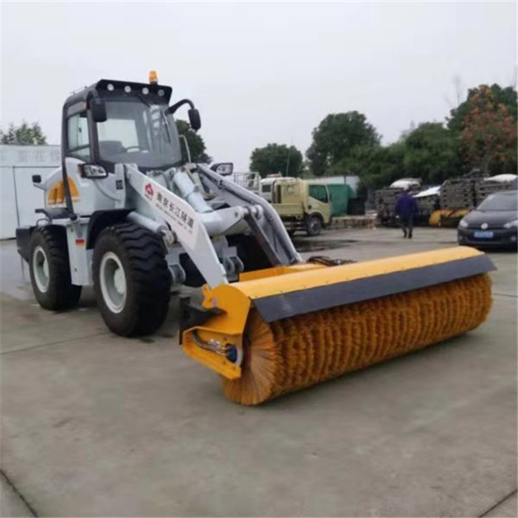 3吨叉车铲车2.5米除雪铲 斜角车载扫雪头大型装载机改装推雪板