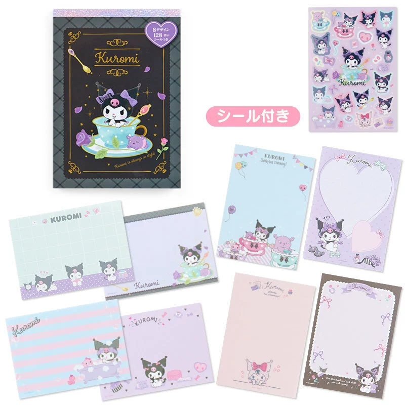 Студенческий блокнот для заметок (Sanrio) милые Cartoon обложки, карманный A6, 128 страниц