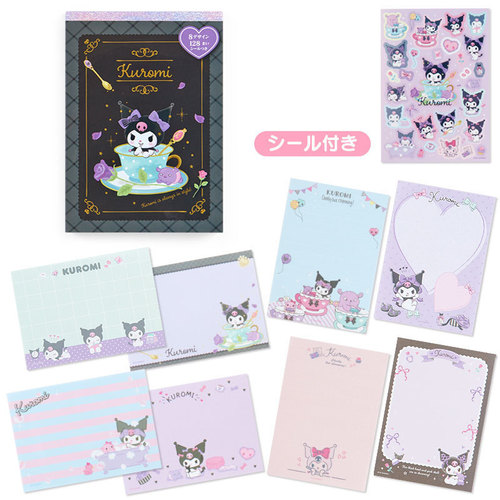 Japanese and Korean cute cartoon Sanrio sanrio note book student message memo record sticker notebook