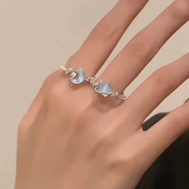 Свежое модное серебряное оригинальное кольцо, на указательном пальце