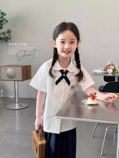 Taiwan Primary School Preppy Style Suit School Uniform National Day Chorus Kidsren's Recitation Class Uniform Kindergarten Uniform Performance Uniform